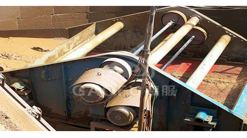 重晶石礦螺旋分離機后加裝高服脫水篩二次選礦，多提取2400立方重晶石